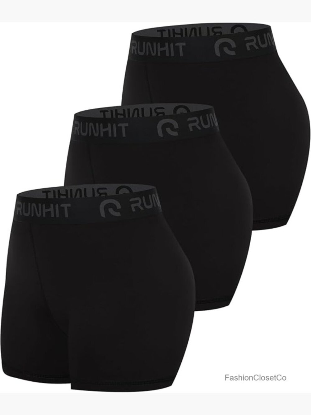 3 Pack Compression Shorts for Women Workout Yoga Gym Athletic Spandex Shorts